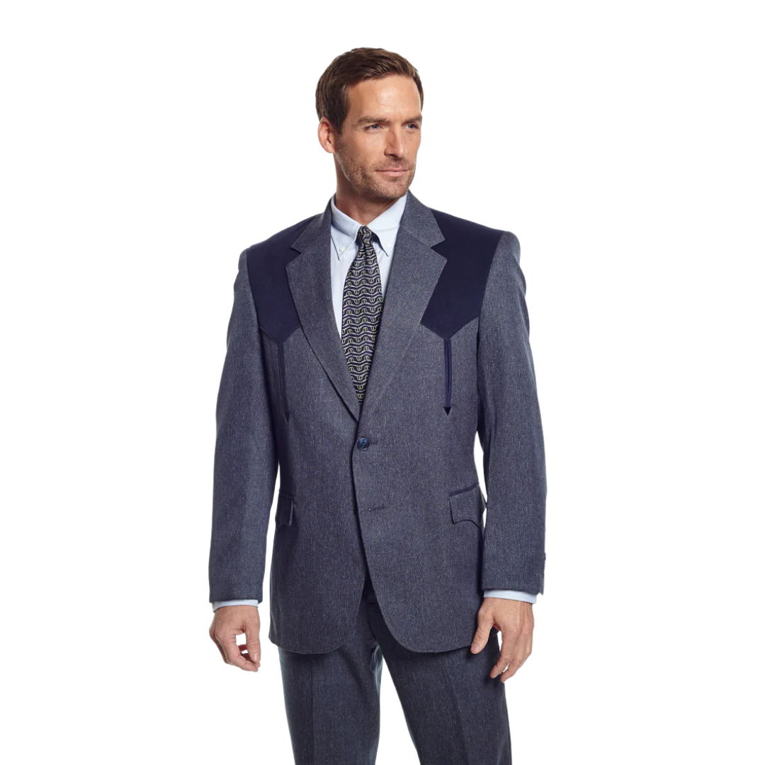Sidran Men's Boise Heather Chestnut Sport Grey Coat