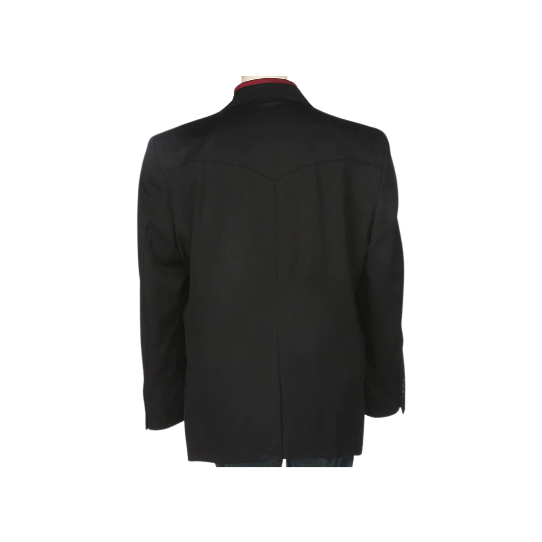 Sidran Men's Abilene Sport Black Coat - Big & Tall