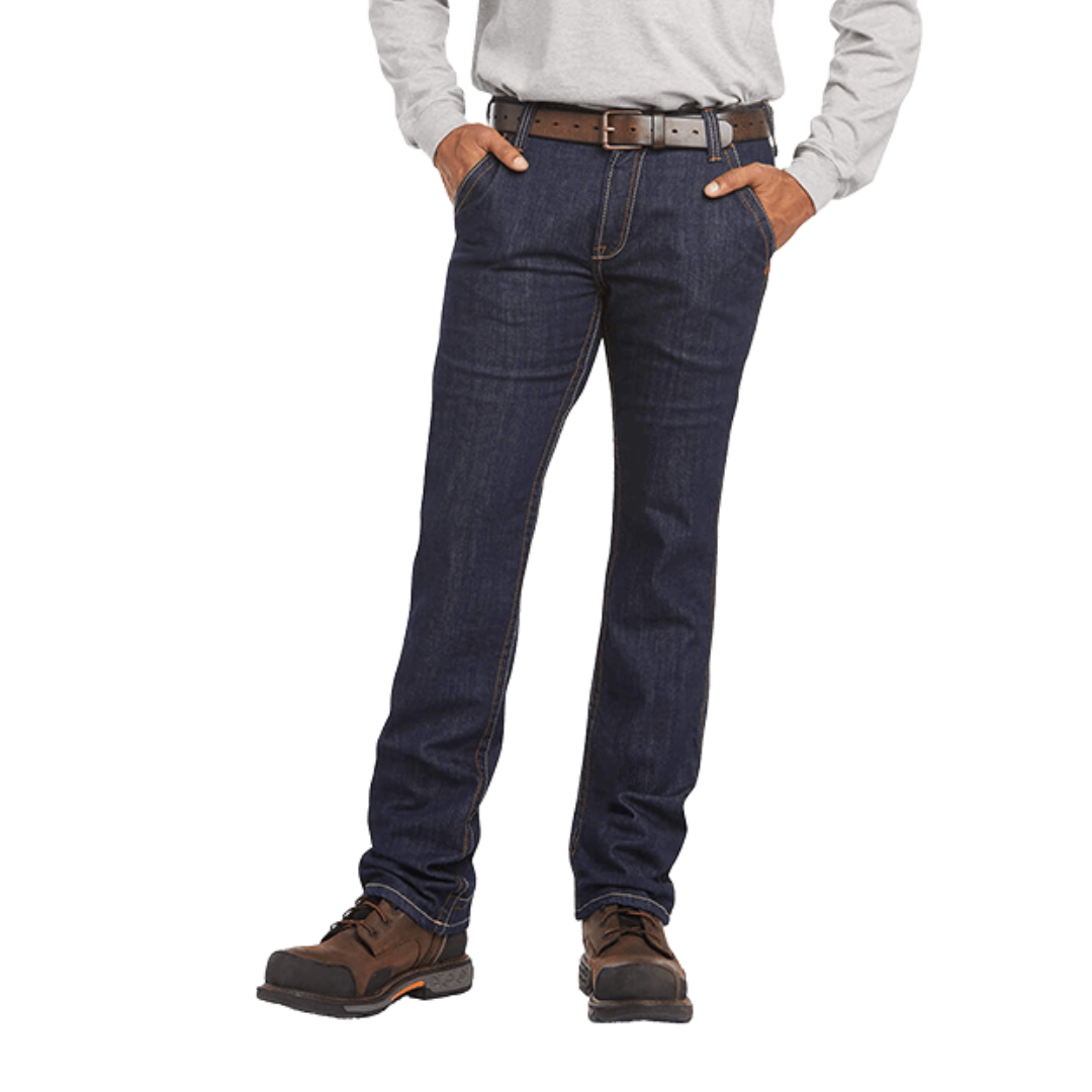 Ariat Men's Clothing M7 Slim Workhorse Stackable Blue Jeans