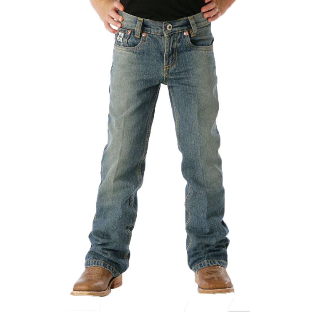 Cinch Youth Boy's Low Rise Slim Blue Jeans