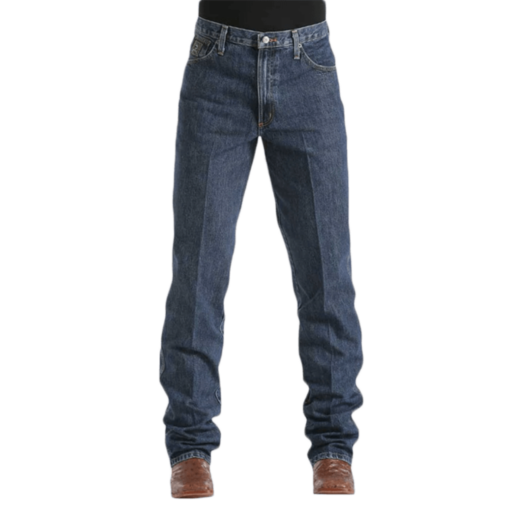 Cinch Men’s Relaxed Fit Green Label Blue Jeans