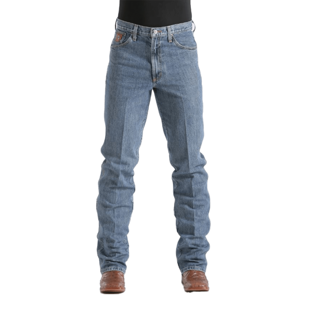 Cinch Men's Slim Fit Bronze Label Blue Jeans