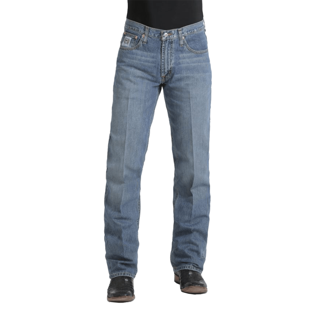 Cinch Men's Relaxed Fit White Label Blue Jeans
