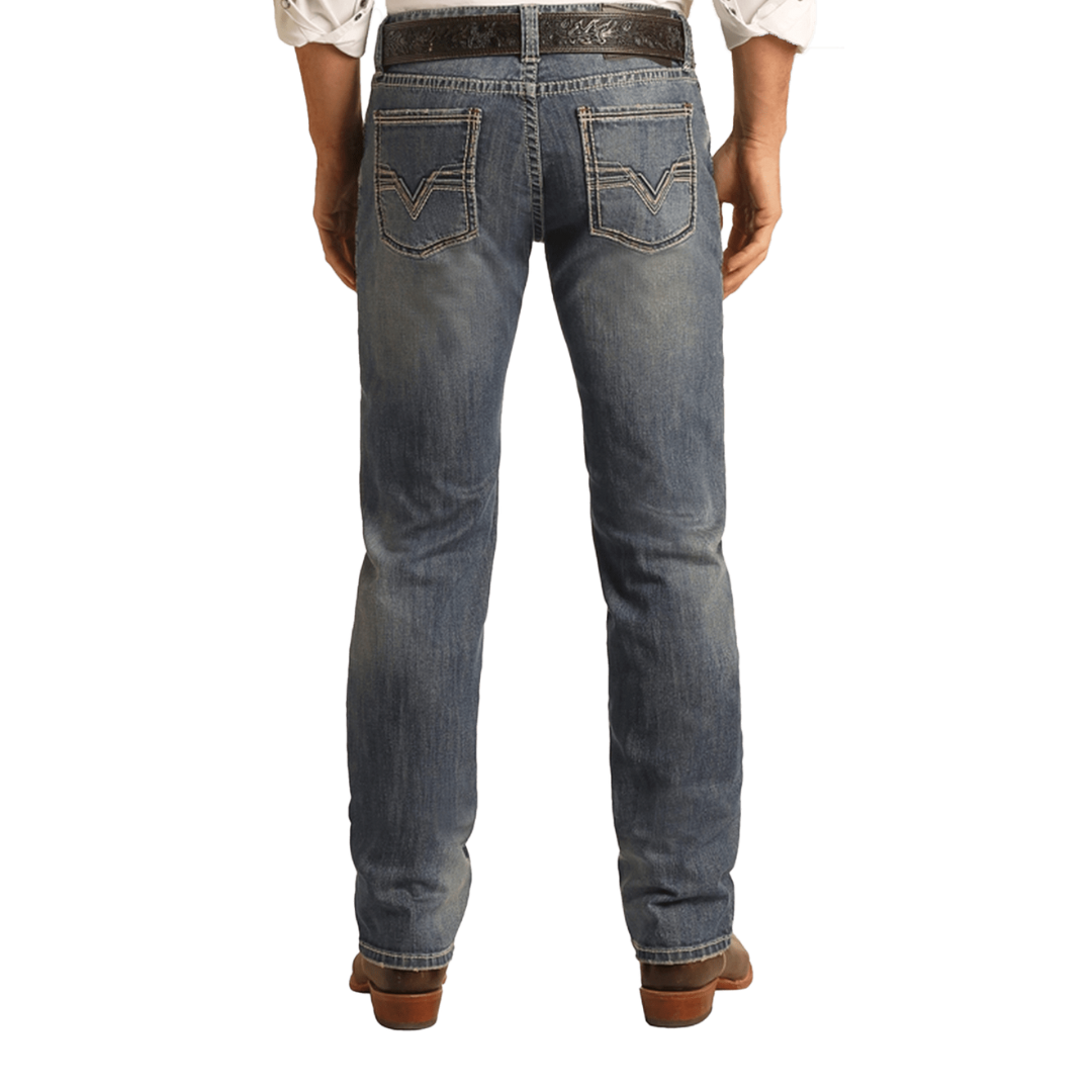 Panhandle Slim Men's Reflex Revolver Cowboy Blue Jeans