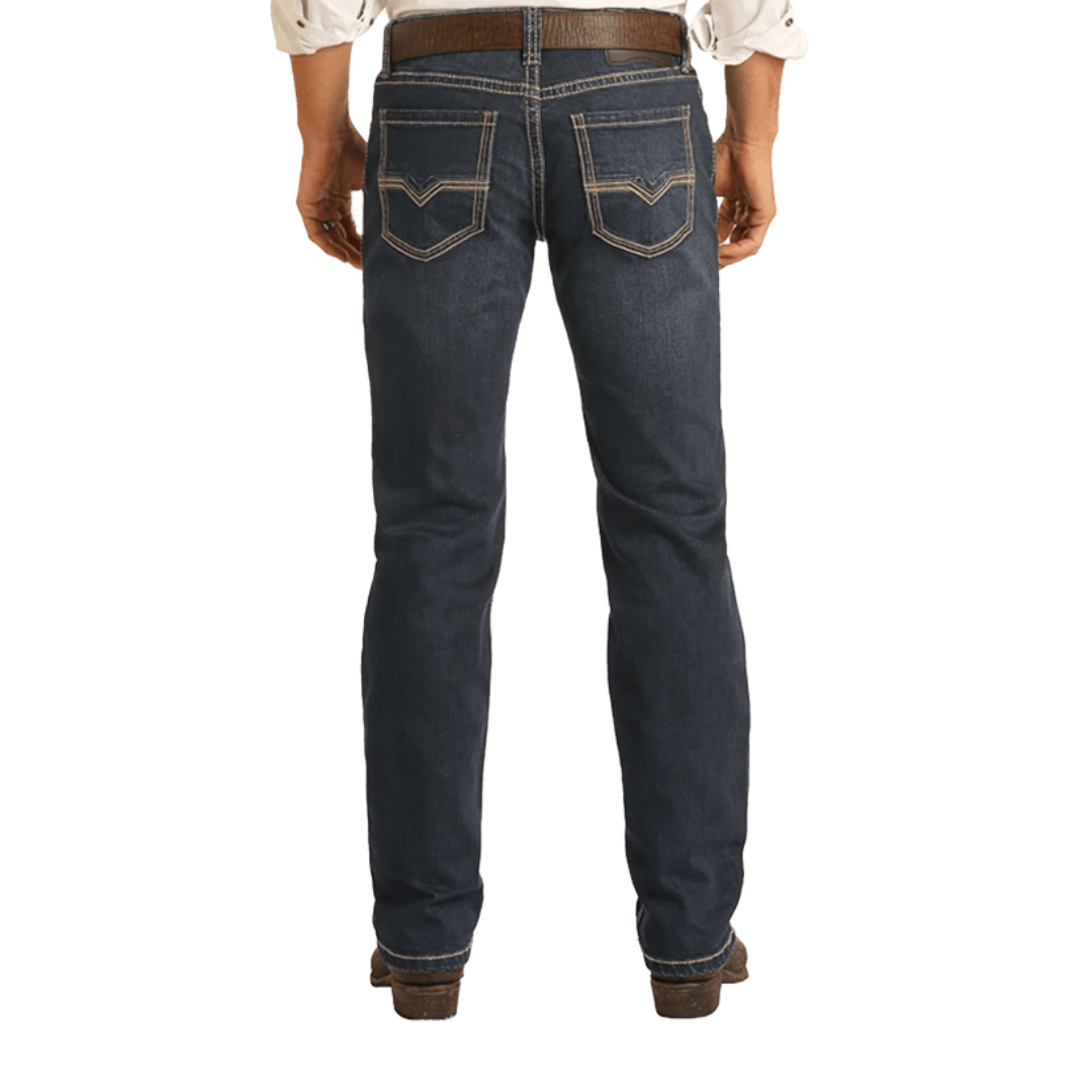 Panhandle Slim Men's Casual Reflex Revolver Blue Jeans