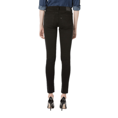 Levi Strauss Women's 711 Skinny Black Jeans