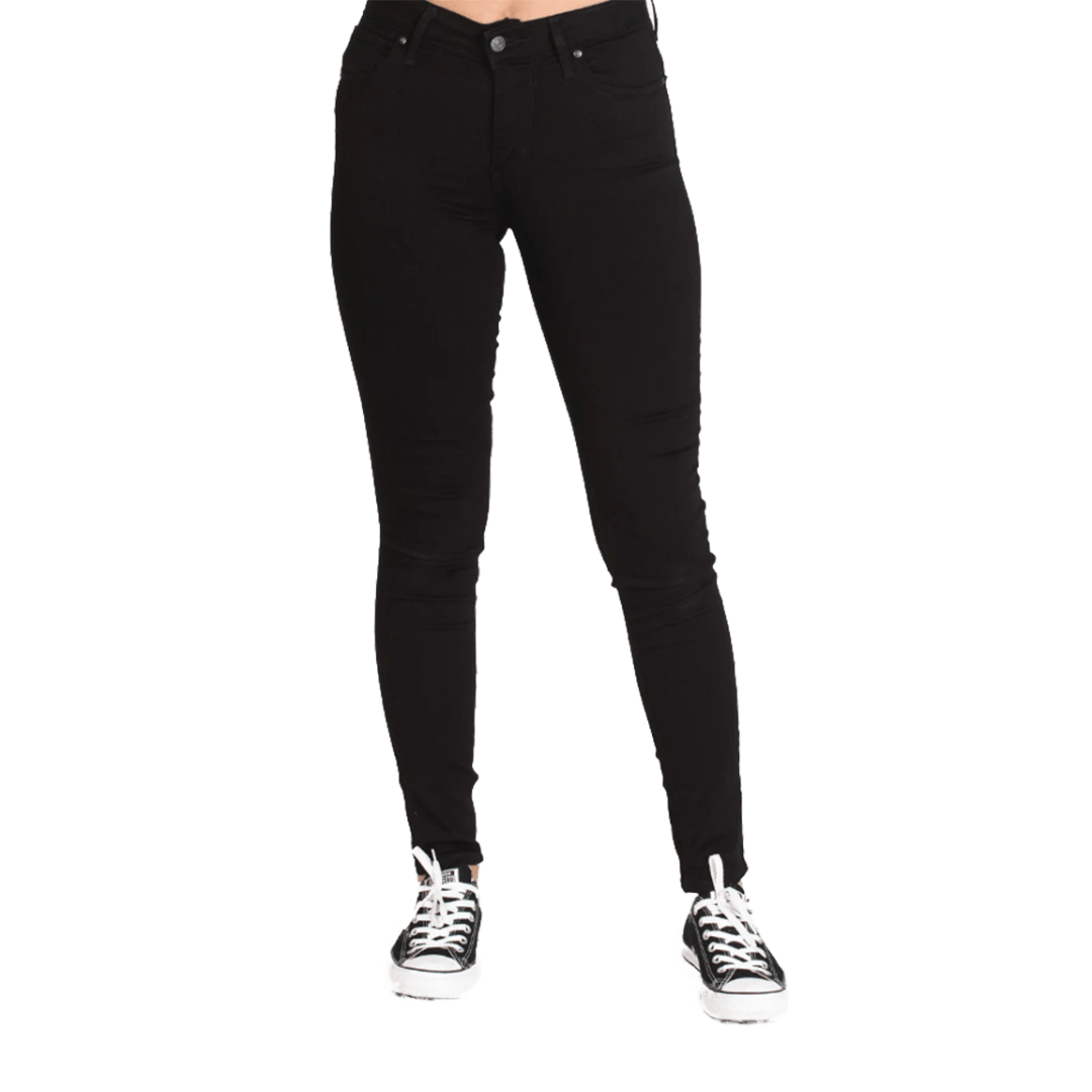 Levi Strauss Women's 721 High Rise Skinny Soft Black Jeans