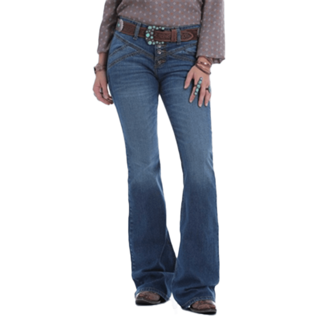 Cruel Girl Women's Hannah October Blue Jeans