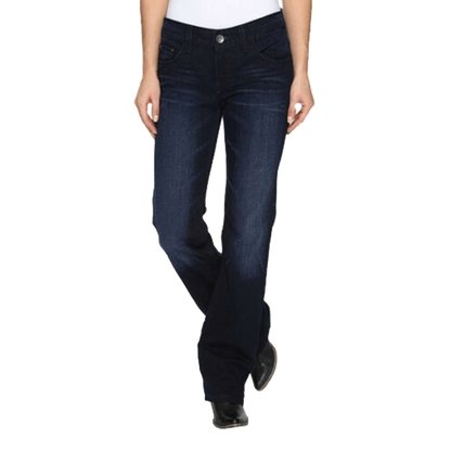 Cruel Girl Women's Abby Solid Blue Jeans