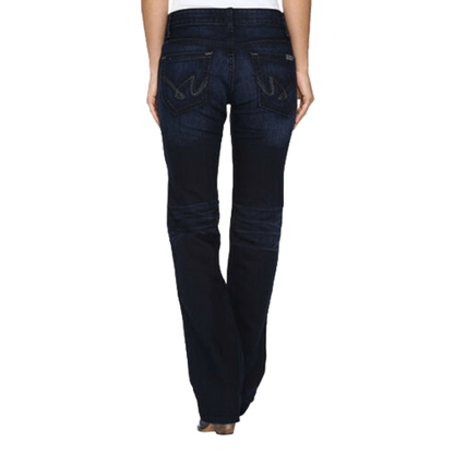 Cruel Girl Women's Abby Solid Blue Jeans