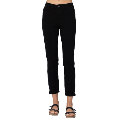 Judy Blue Women's 34" Inseam Black Jeans
