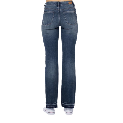 Judy Blue Women's Mid Rise Dark Wash Jeans