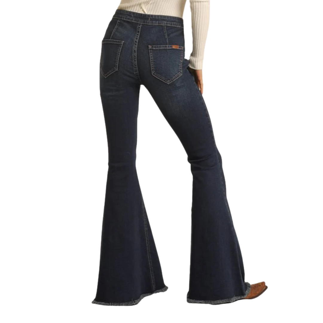 Panhandle Slim Women's Dark Wash Bargain Blue Jeans