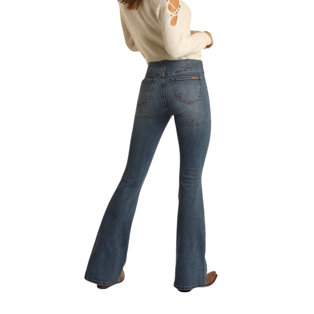 Panhandle Slim Women's Vintage High Rise Blue Jeans