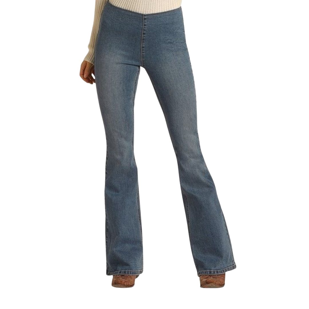 Panhandle Slim Women's Vintage High Rise Blue Jeans