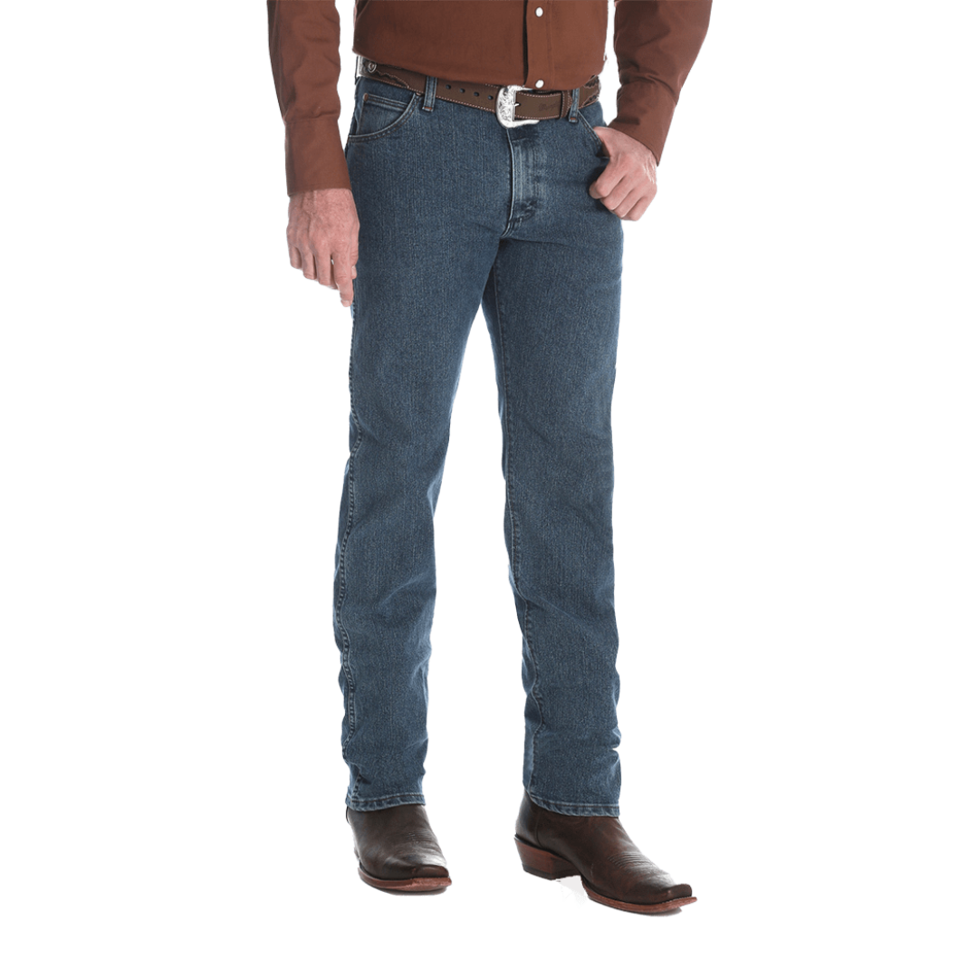 Wrangler Men’s Premium Performance Cowboy Blue Jeans
