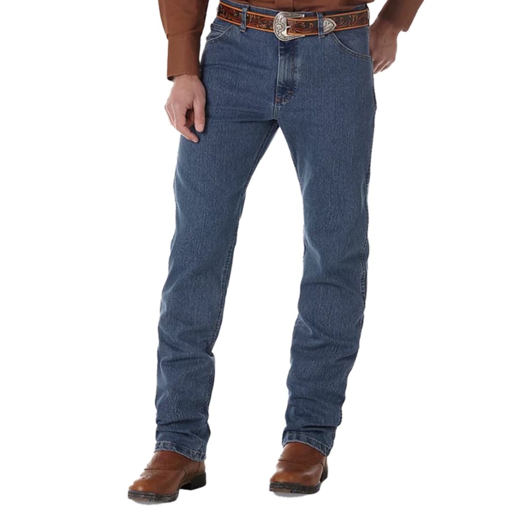 Wrangler Men's Premium Performance Advanced Blue Jeans - Big & Tall