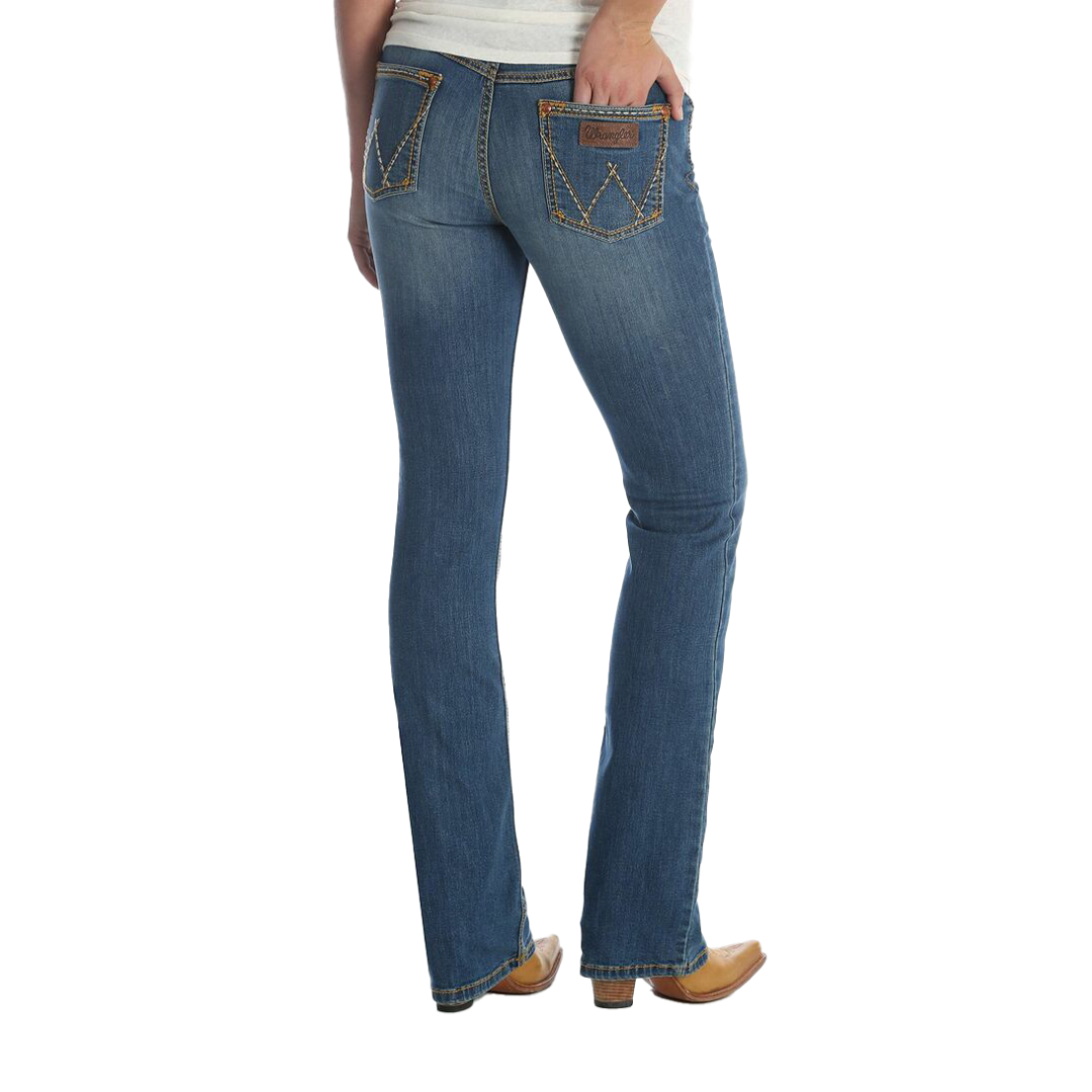 Wrangler Women's Retro Mae Bootcut Blue Jeans