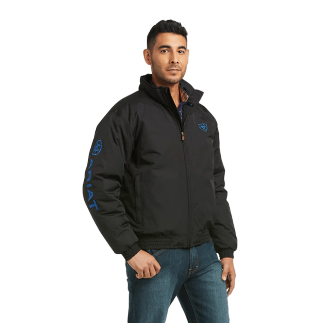 Ariat Men's Team Logo Concealed Carry Black Jacket