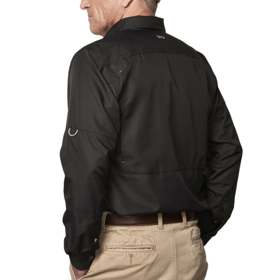 Gameguard Men's Caviar Microfiber Black Shirt - Big & Tall