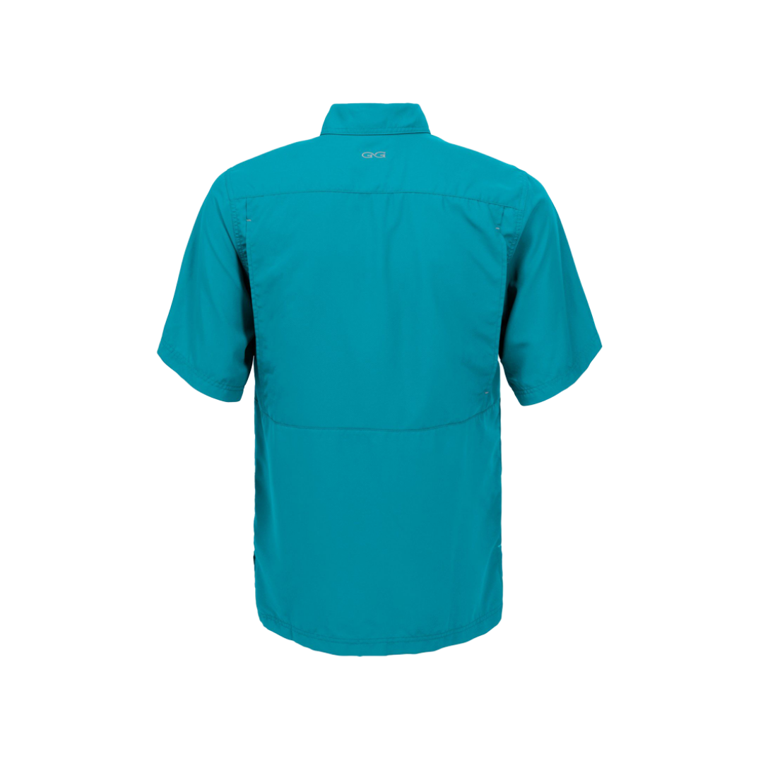 Gameguard Men's Mahi Microfiber Blue Shirt - Big & Tall