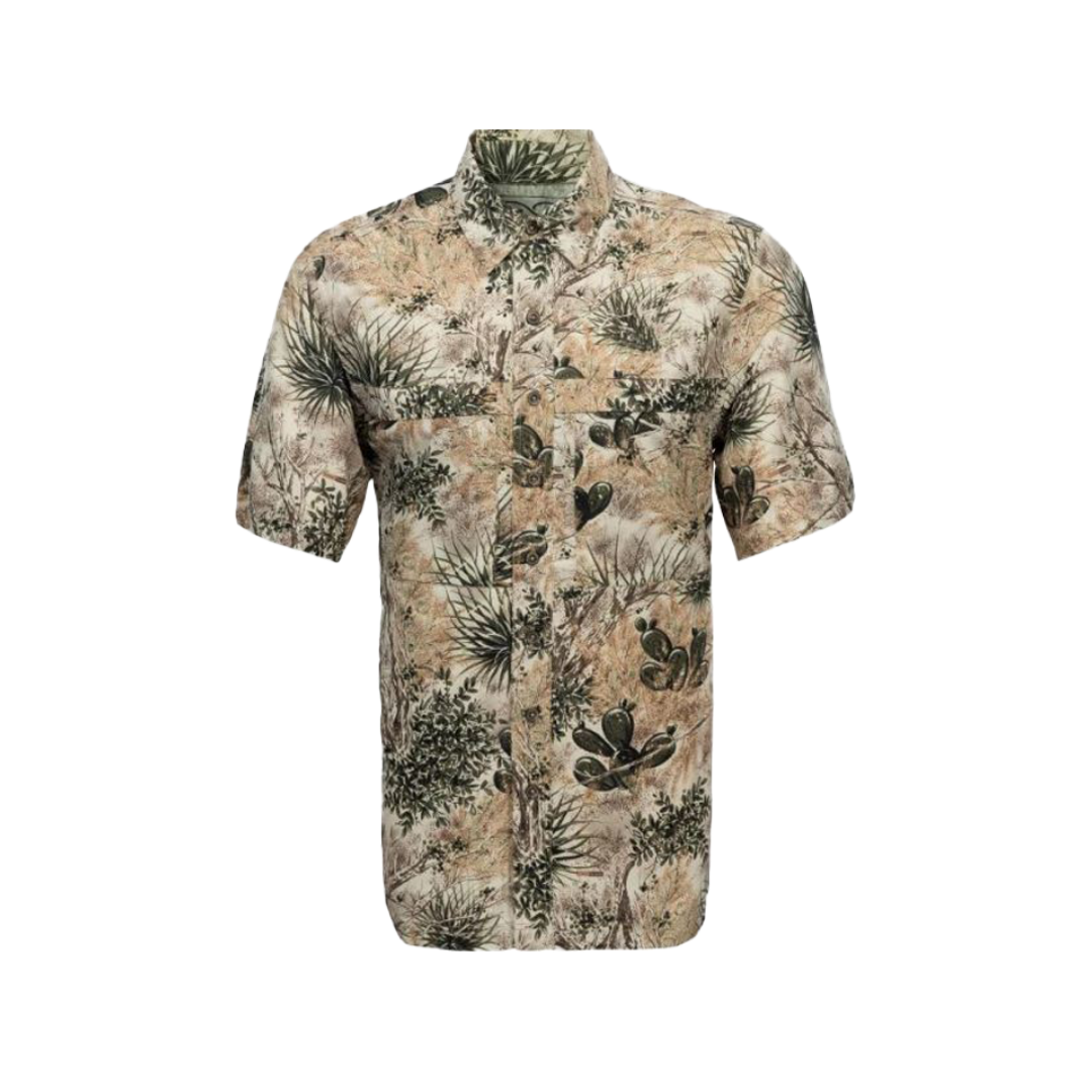 Gameguard Men's Desert Camo Microfiber Multicolor Shirt - Big & Tall