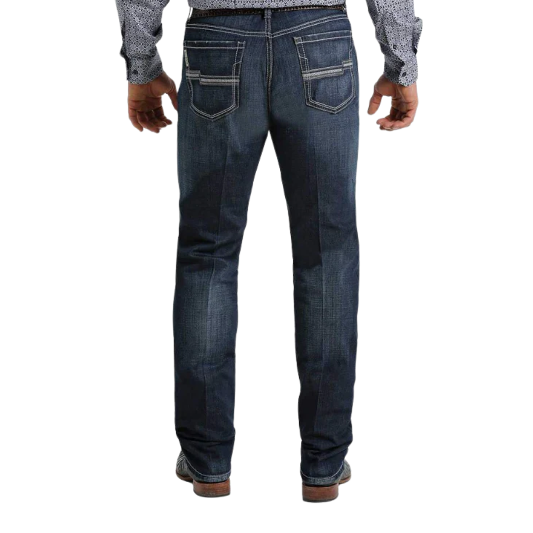 Cinch Men's Jesse Performance Slim Blue Jeans