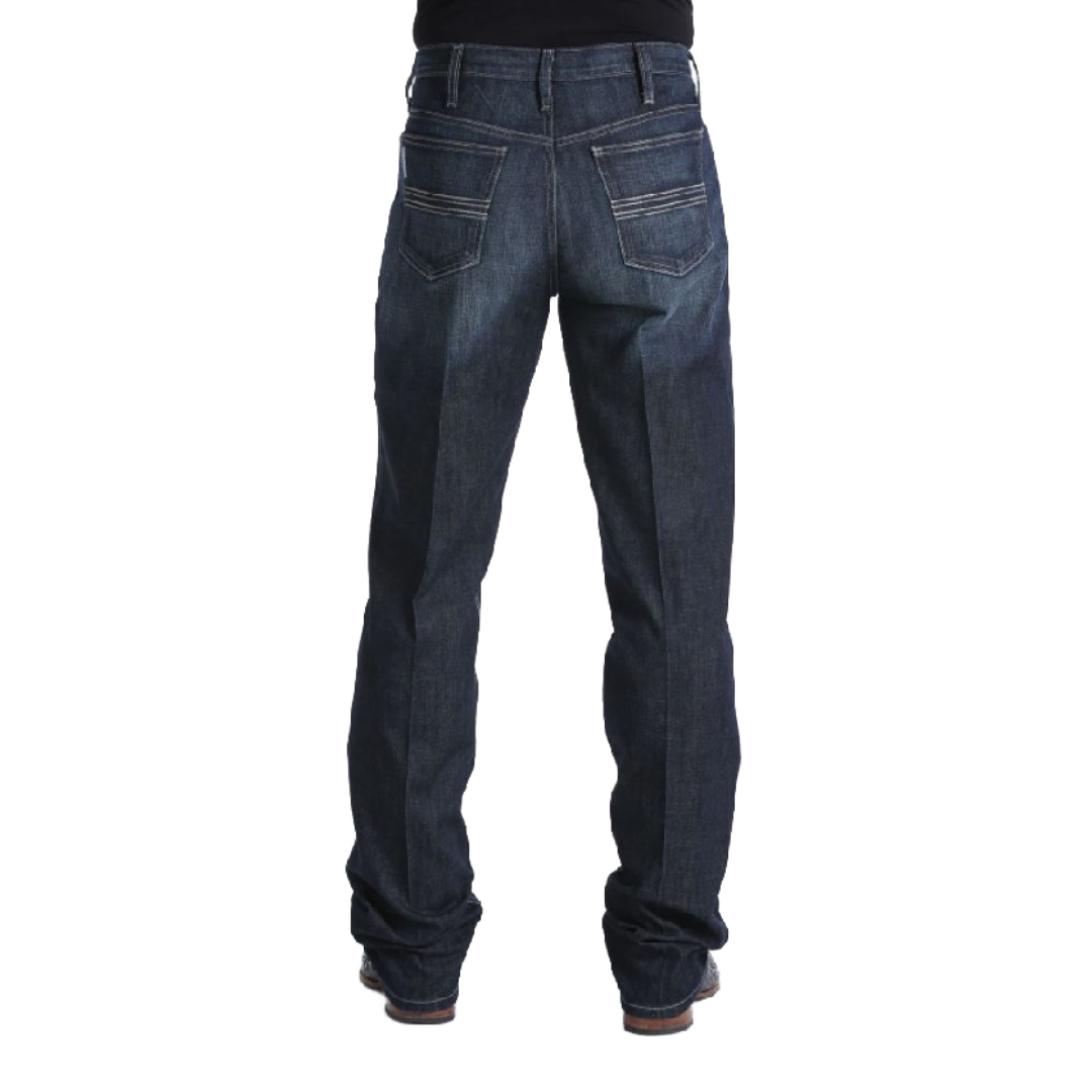 Cinch Men's Cinch Silver Label Slim Fit Arena Blue Jeans