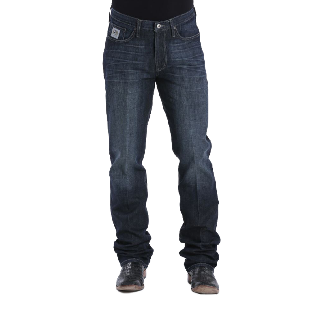 Cinch Men's Cinch Silver Label Slim Fit Arena Blue Jeans