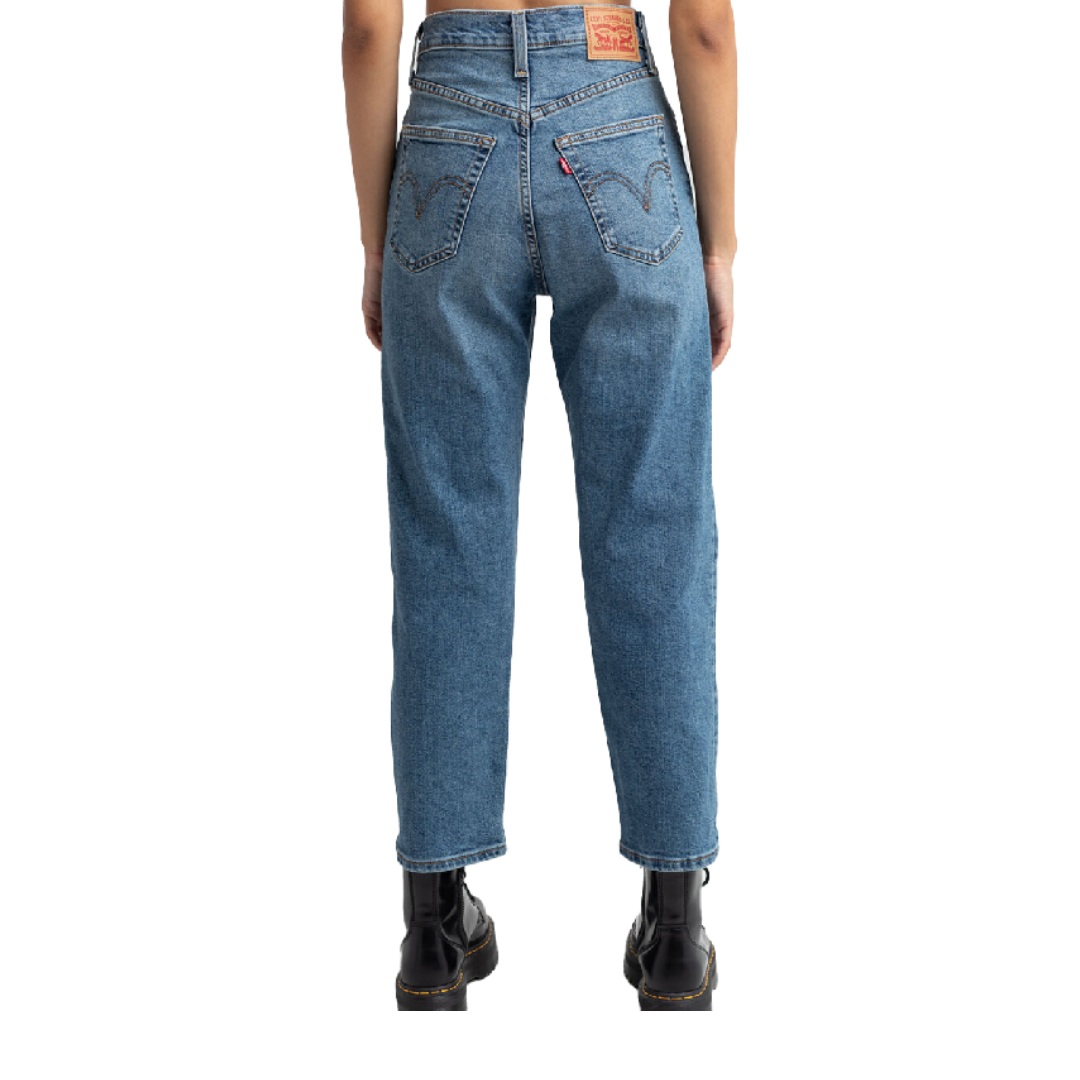 Levi Strauss Women's Ribcage Straight Ankle Blue Jeans