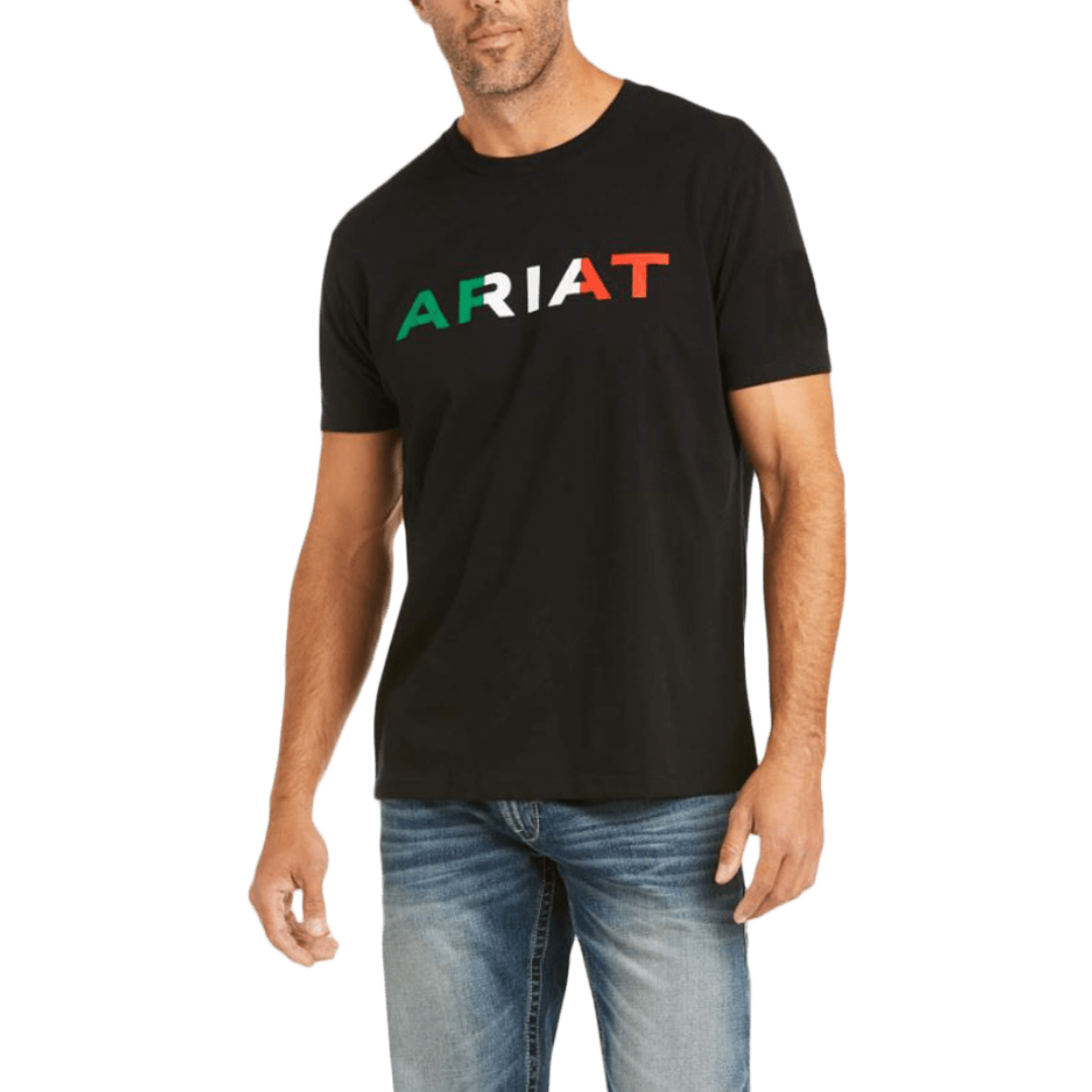 Ariat Men's Viva Mexico Black Tee Shirt