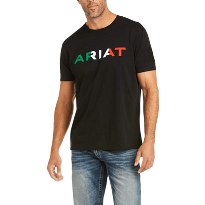 Ariat Men's Viva Mexico Black Tee Shirt