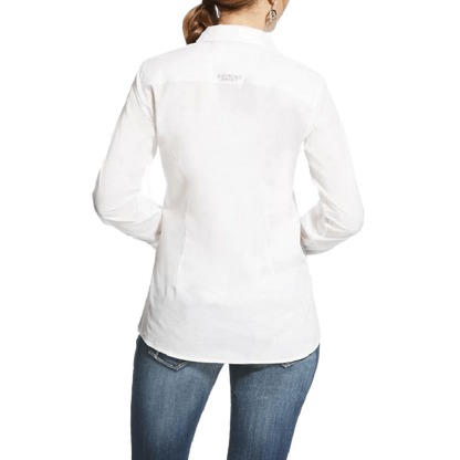 Ariat Women's Kirby Stretch Button Up White Shirt