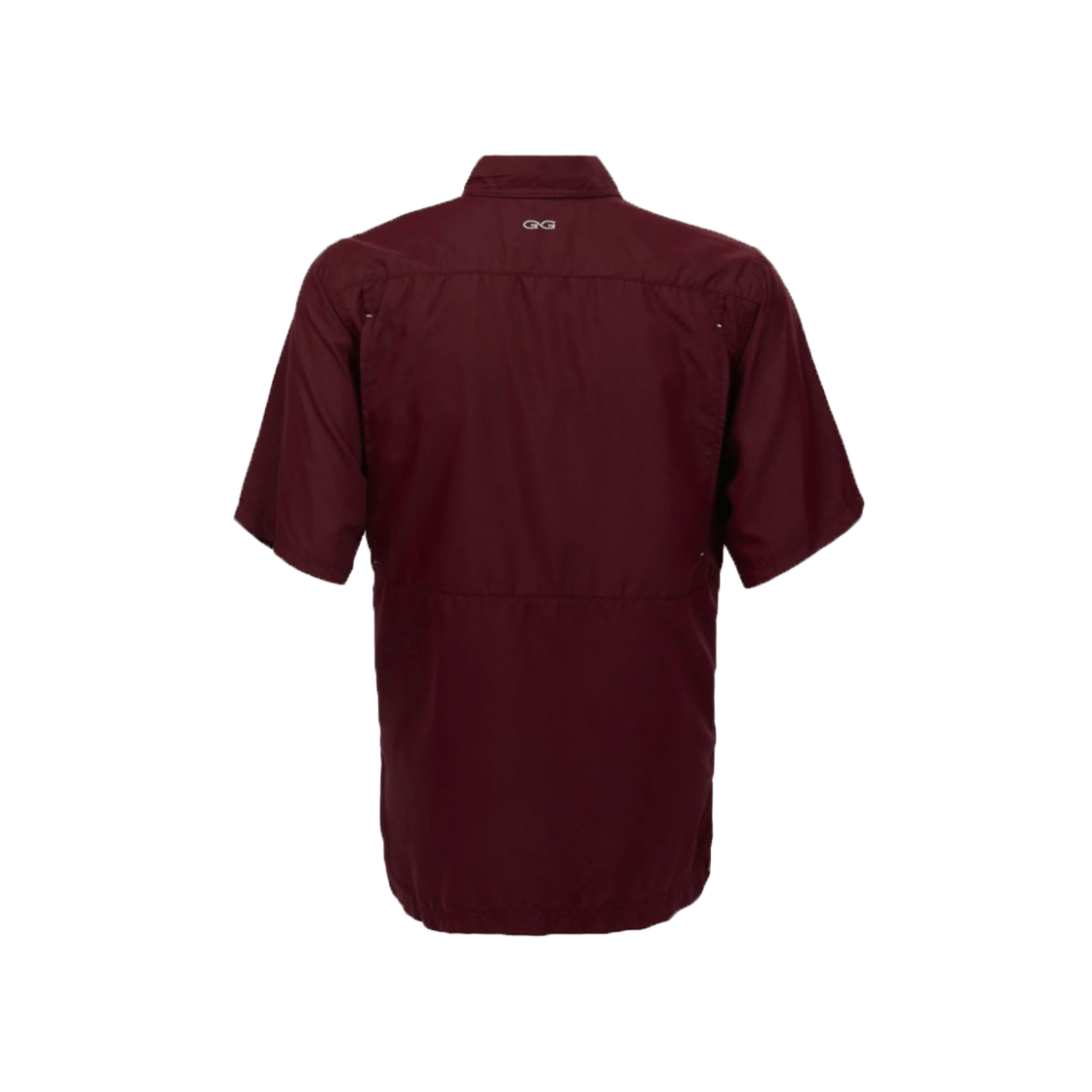 Gameguard Men's Microfiber Maroon Shirt - Extra Big