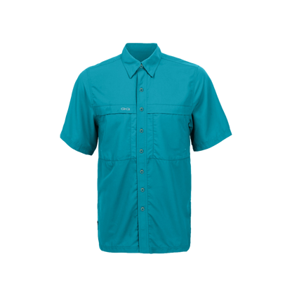 Gameguard Men's Mahi Microfiber Blue Shirt - Extra Big