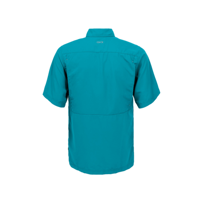 Gameguard Men's Mahi Microfiber Blue Shirt - Extra Big