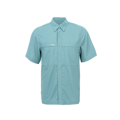 Gameguard Men's Microfiber Sea Green Shirt - Big & Tall