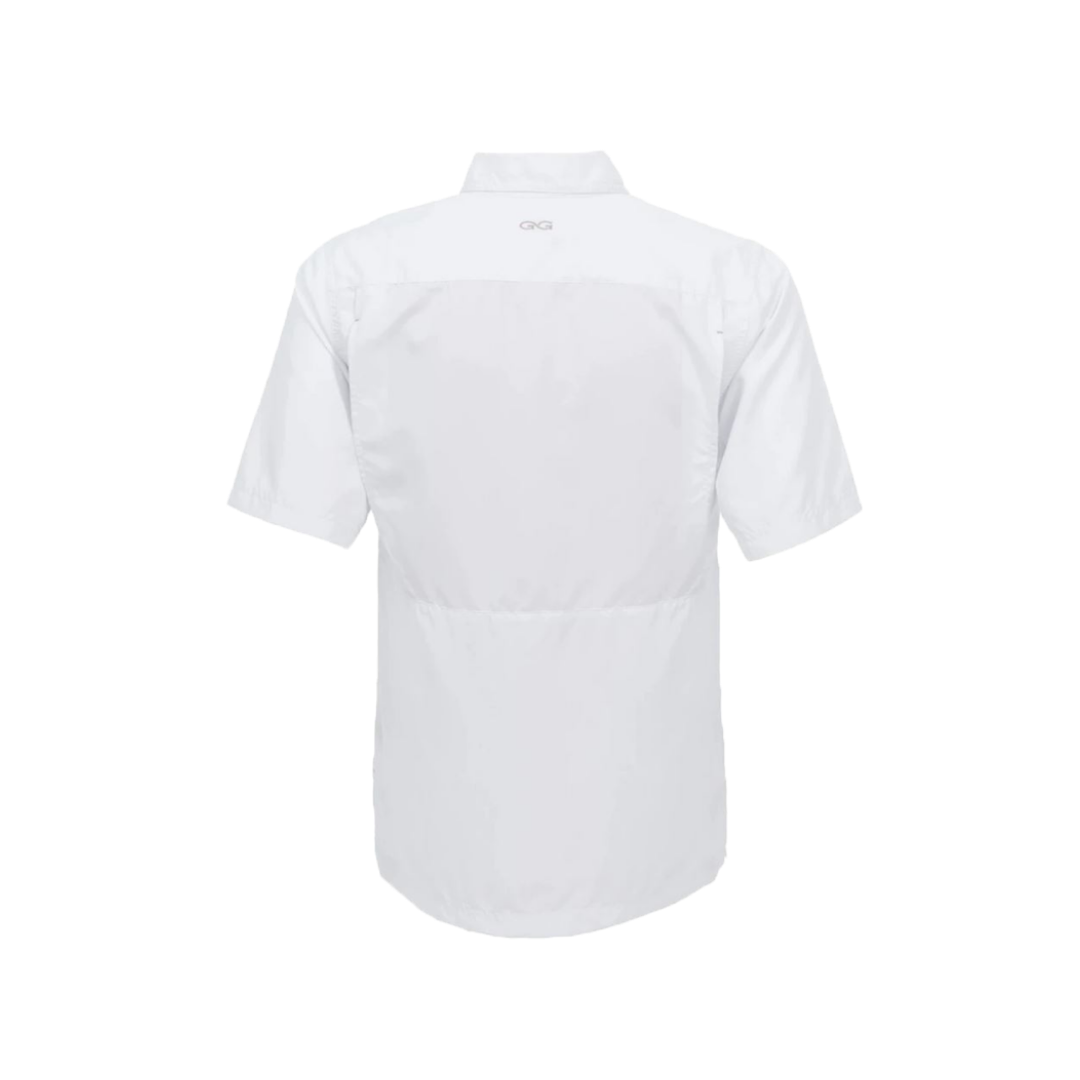 Gameguard Men's Microfiber Short Sleeve White Shirt - Extra Big