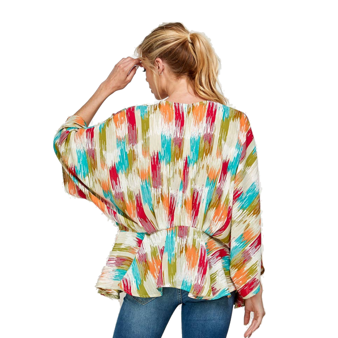 Caramela Women's Blouse Savannah Multicolor Shirt