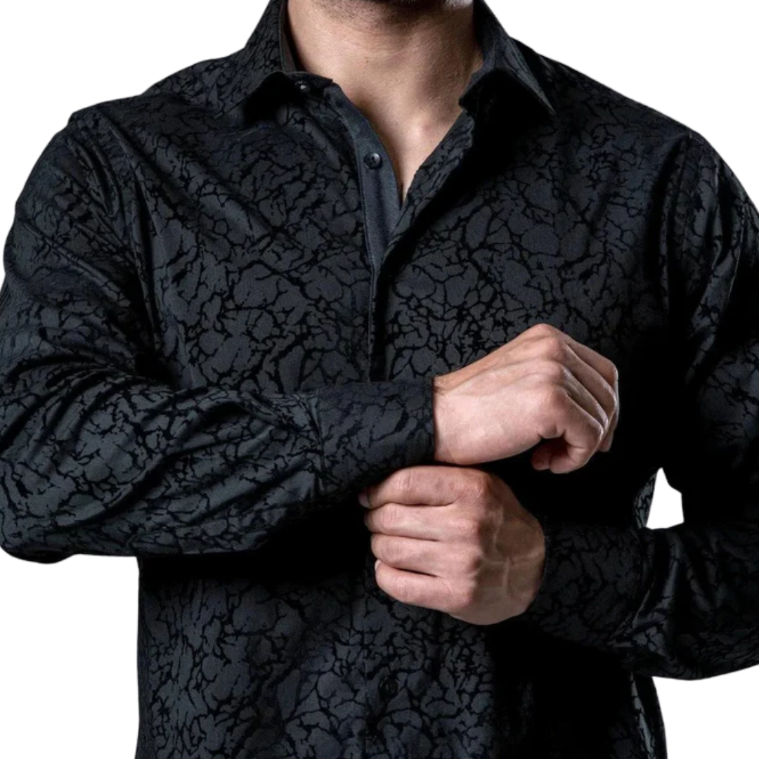 Ranger's Usa Men's Rafael Amaya Luxury Black Shirt