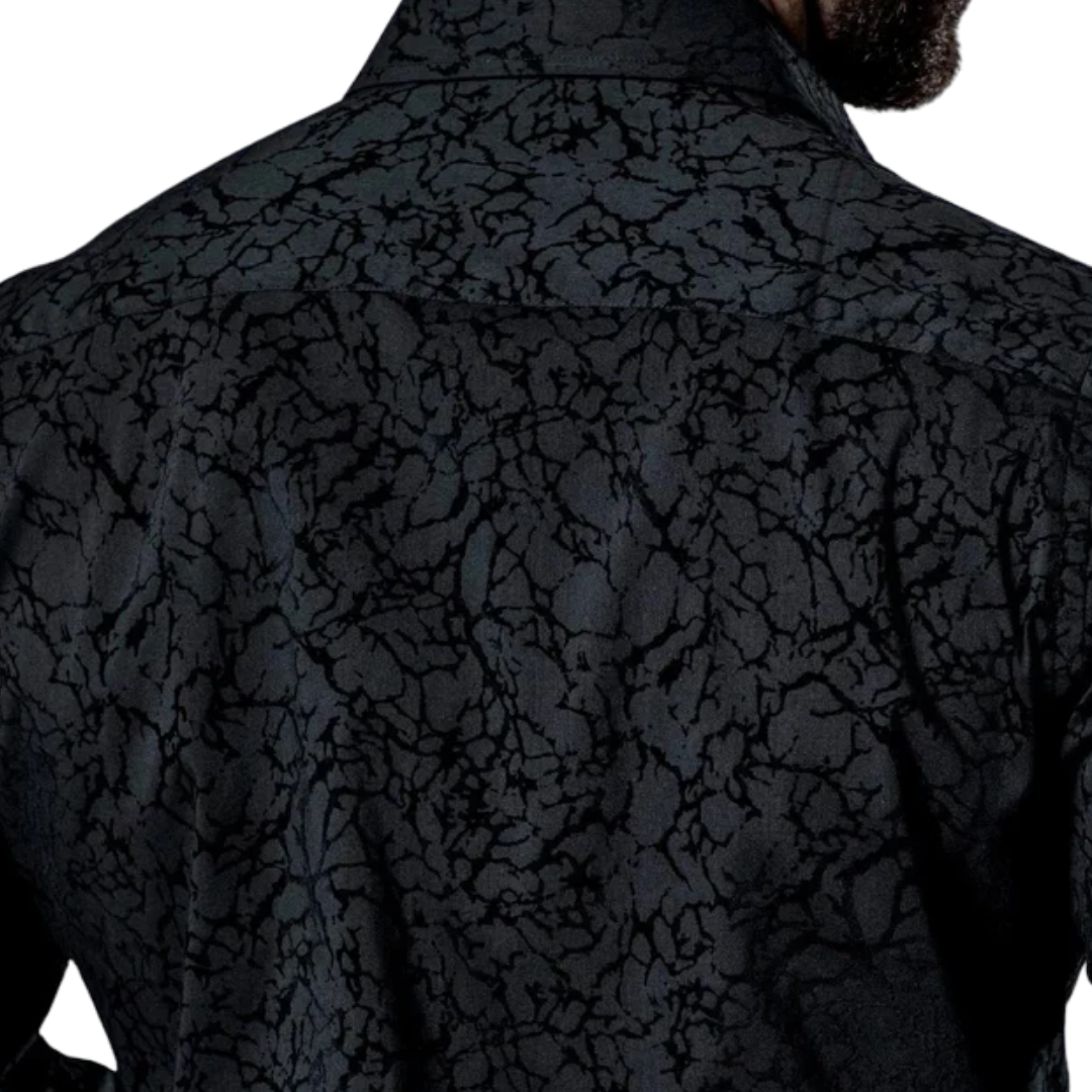 Ranger's Usa Men's Rafael Amaya Luxury Black Shirt