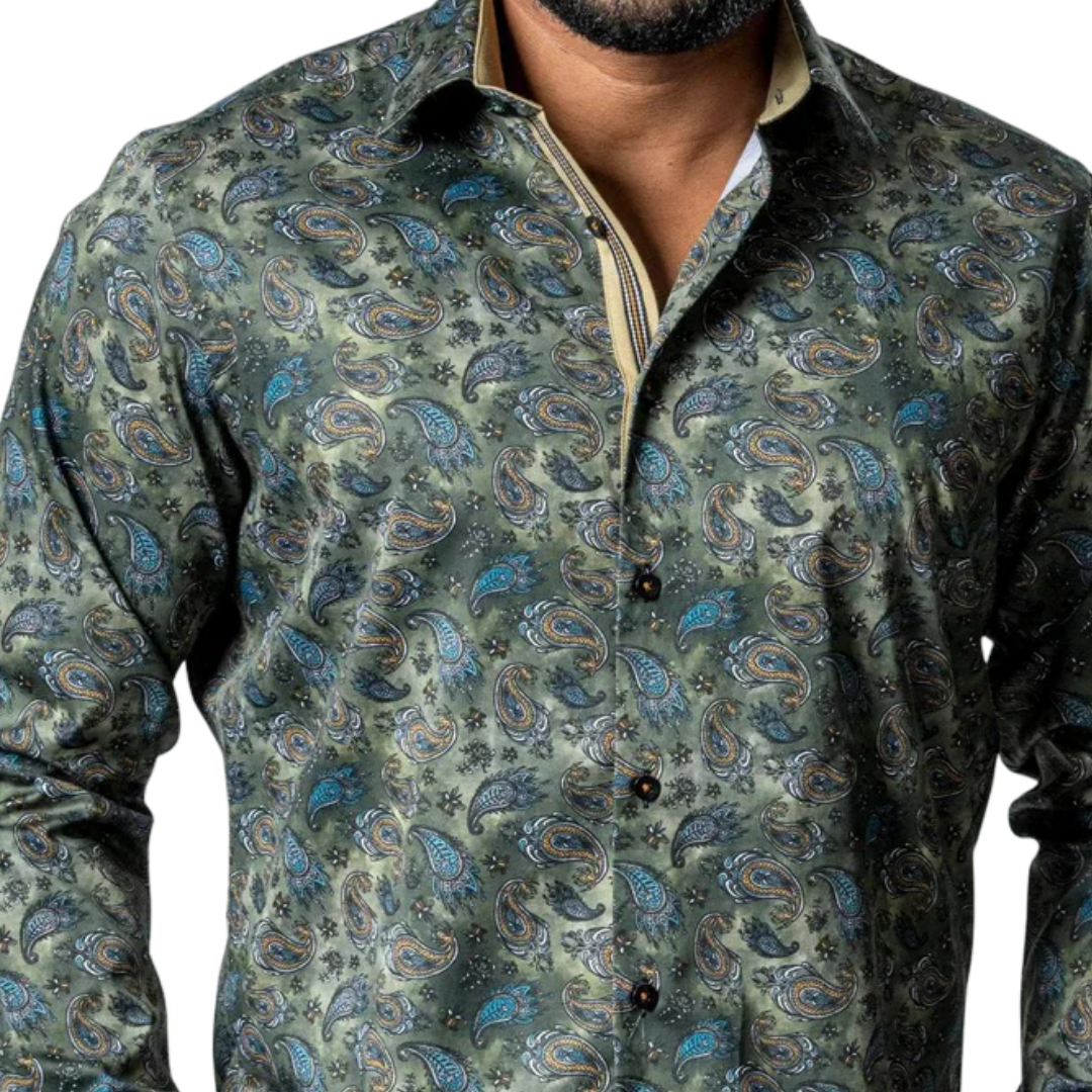 Ranger's Usa Men's Rafael Amaya Luxury Multicolor Shirt