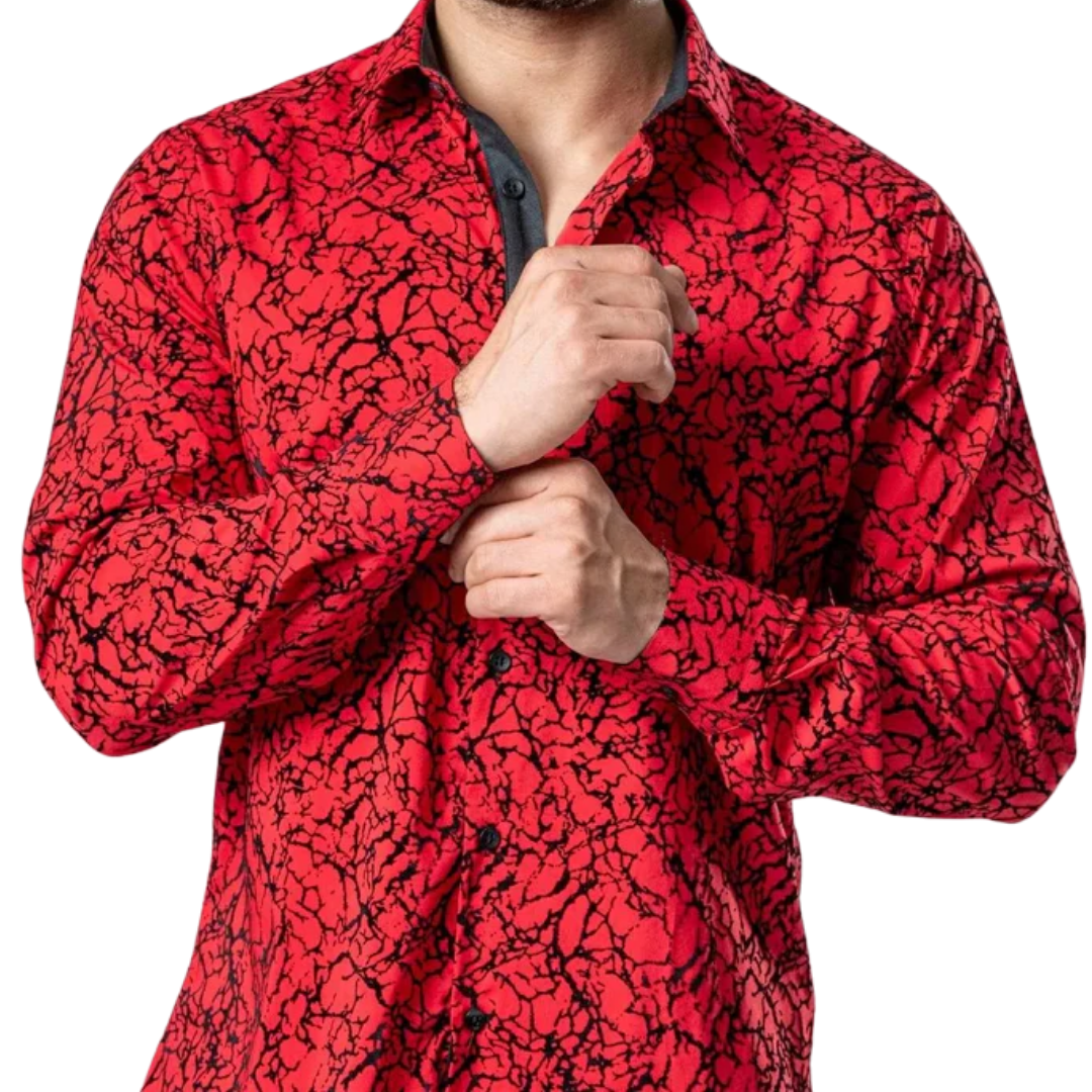 Ranger's Usa Men's Rafael Amaya Red Shirt