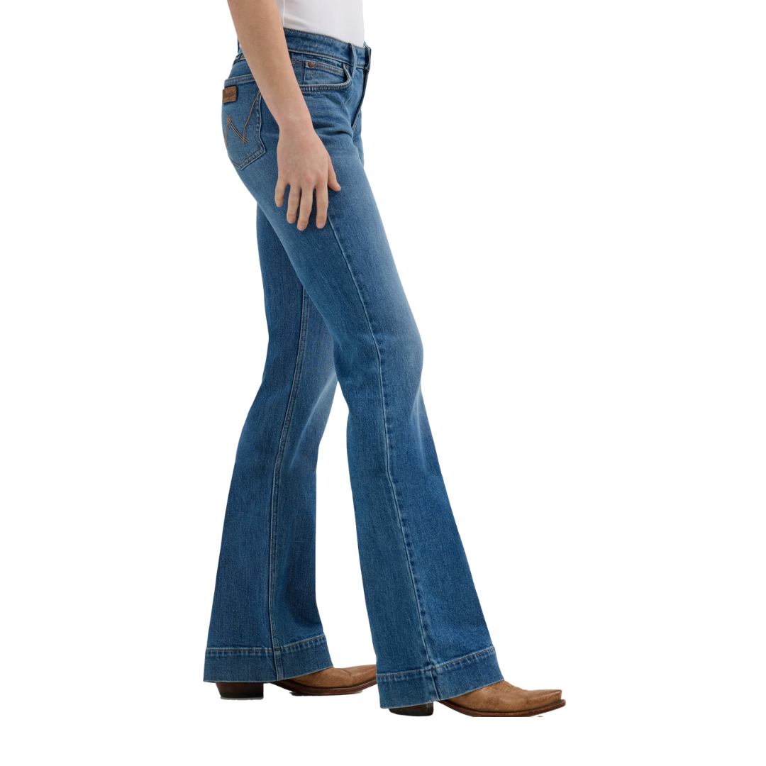 Wrangler Women's Retro Blue Jeans