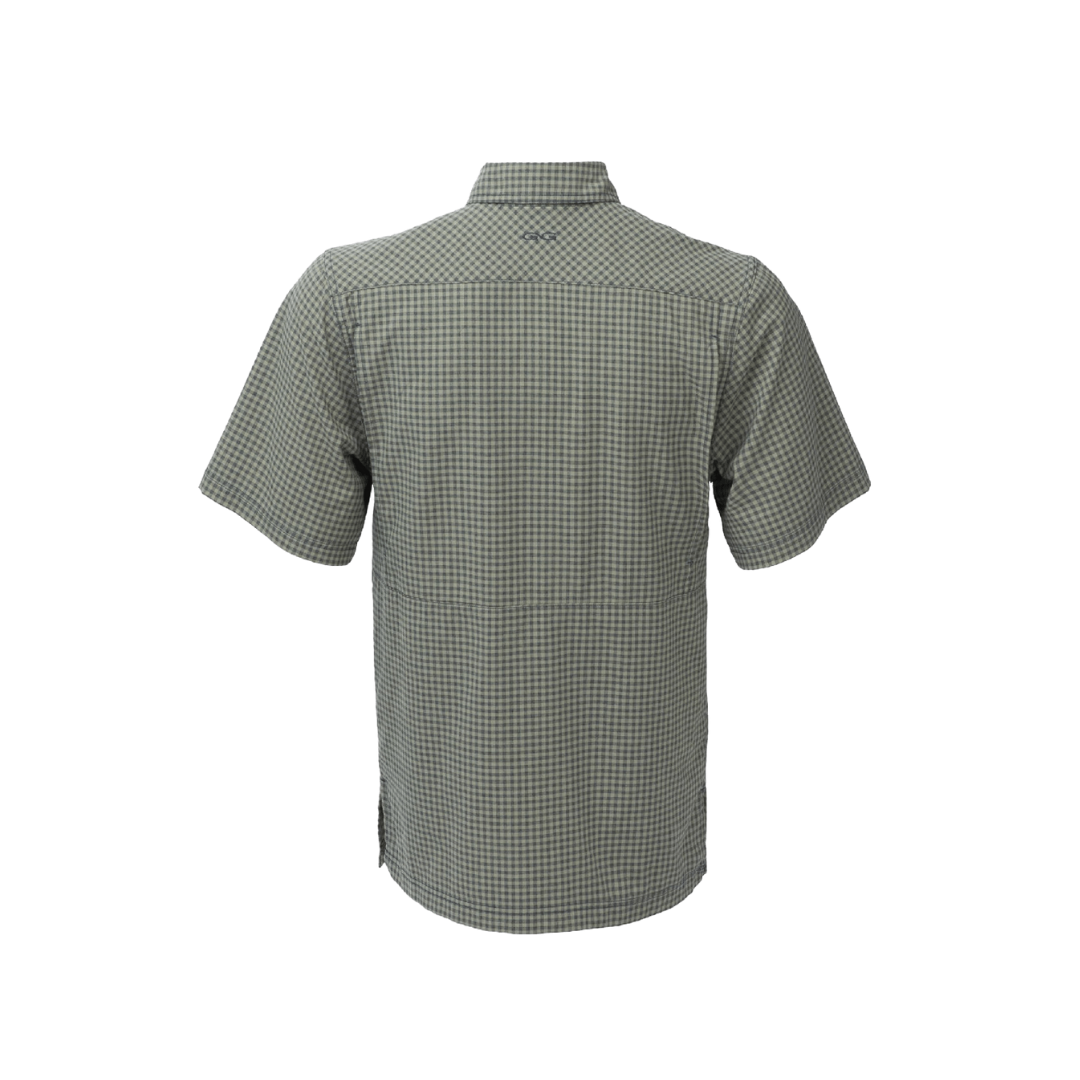 Gameguard Men's Tekcheck Mesquite Green Shirt