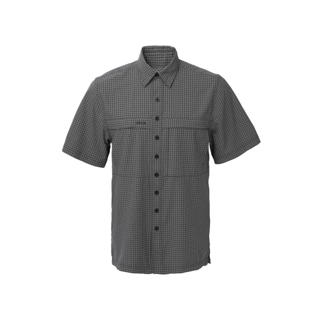 Gameguard Men's Gunmetal Tekcheck Grey Shirt