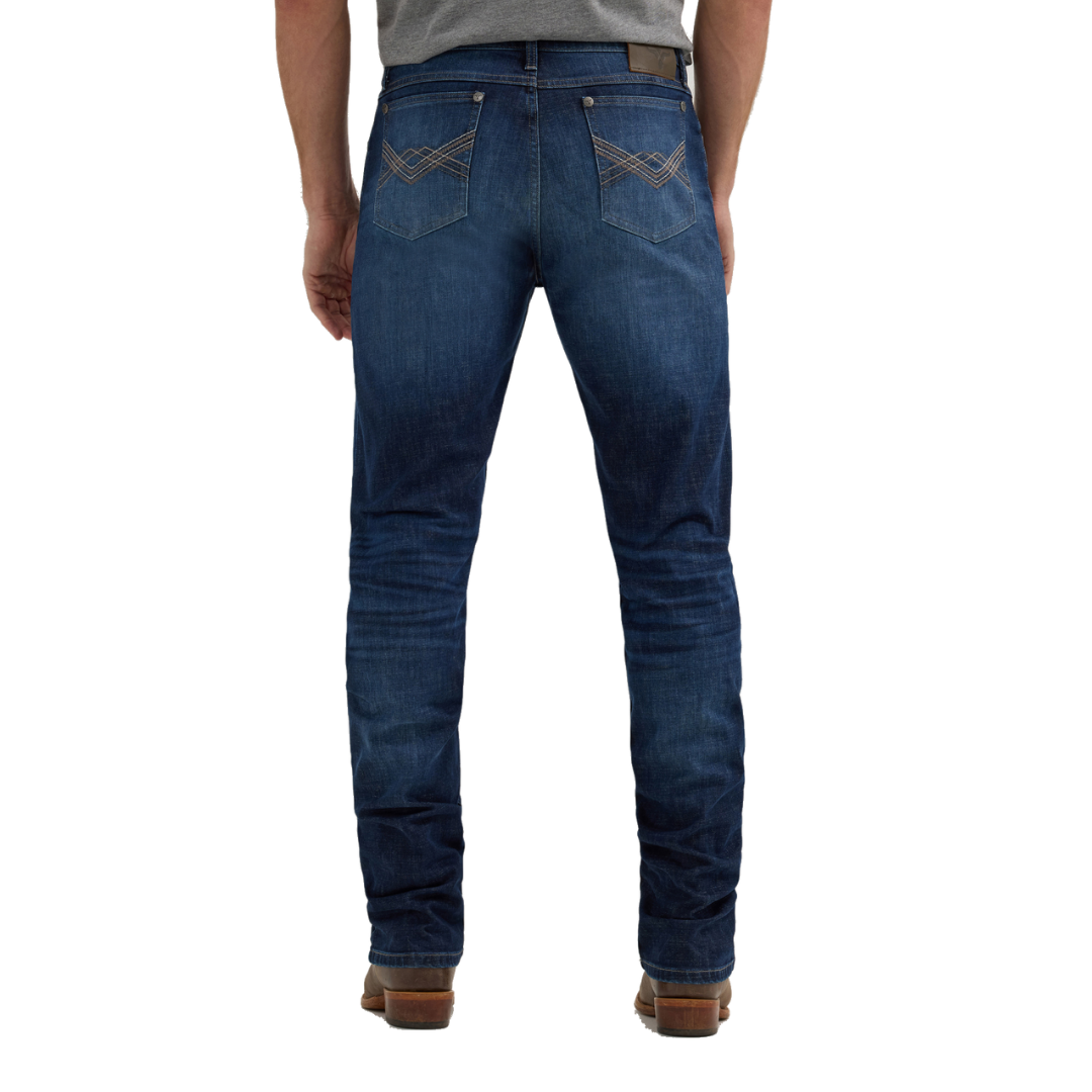 Wrangler Men's 20X 44 Slim Fit Straight Blue Jeans