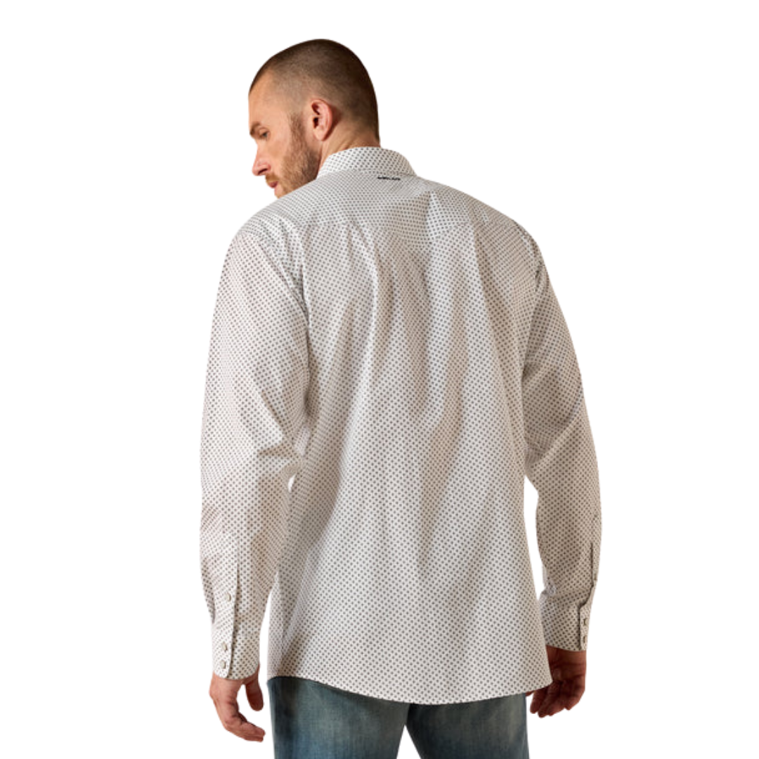 Ariat Men's Wrinkle Free Anthony White Shirt