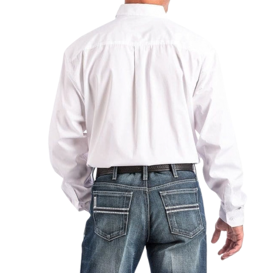 Cinch Men's 3xl Solid White Shirt