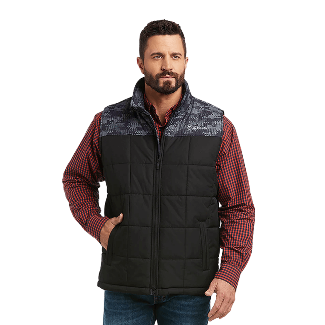 Ariat Men's Crius Insulated Black Vest